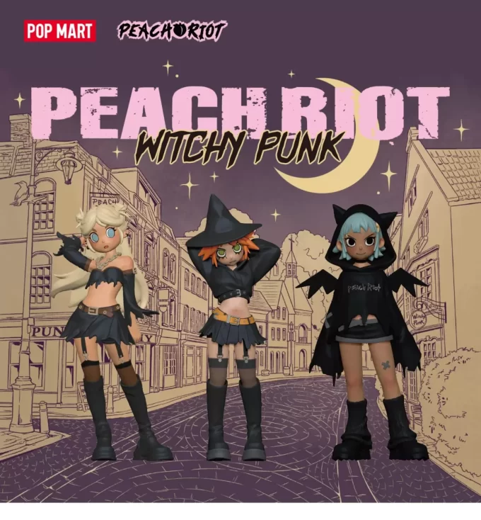 Peach Riot Cadı Punk Figürleri
