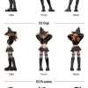 Peach Riot Cadı Punk Figürleri