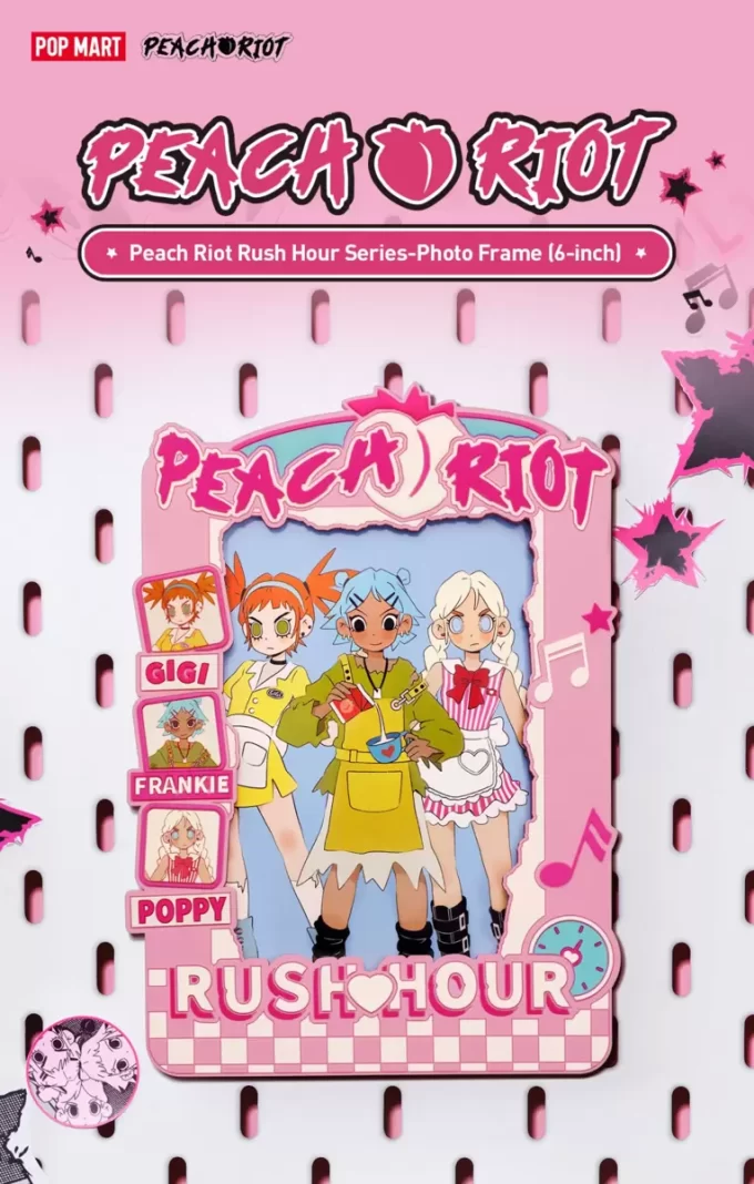 Peach Riot Rush Hour Serisi – Fotoğraf Çerçevesi (6 inç)