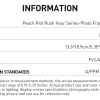 Peach Riot Rush Hour Serisi – Fotoğraf Çerçevesi (6 inç)