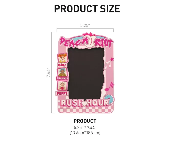 Peach Riot Rush Hour Serisi – Fotoğraf Çerçevesi (6 inç)