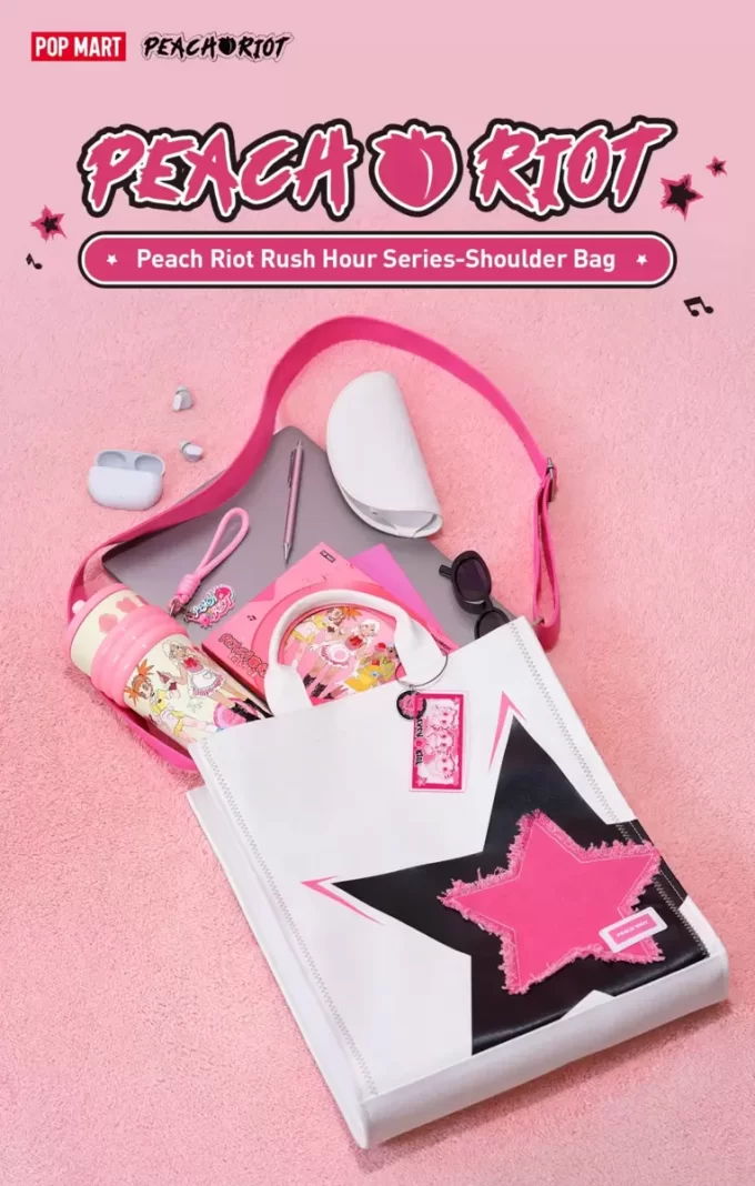 Peach Riot Rush Hour Serisi – Omuz Çantası