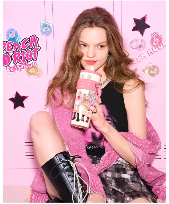 Peach Riot Rush Hour Serisi – Pipetli Bardak