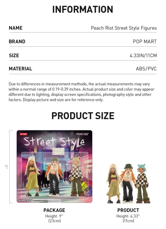 Peach Riot Sokak Stili Figürleri