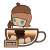 Pop Bean Coffee Factory Buzdolabı Mıknatısı “Şekerli Molly Karıştır”