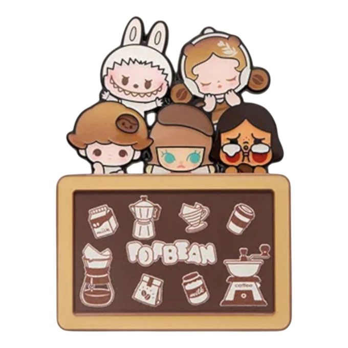 Pop Bean Coffee Factory Buzdolabı Mıknatısı “Kahve Ailesi Kombinasyonu” Gizli Sürümü