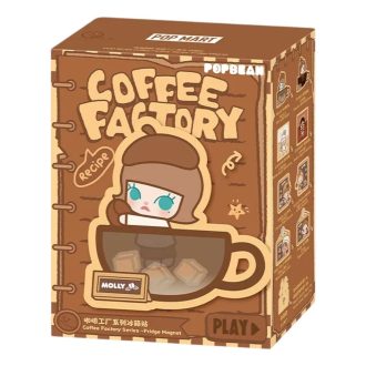 Pop Bean Coffee Factory Buzdolabı Mıknatısı Mühürlü Kutu (1 Kör Kutu)