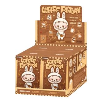 Pop Bean Coffee Factory Peluş Kolye Mühürlü Kutu (4 Kör Kutu)