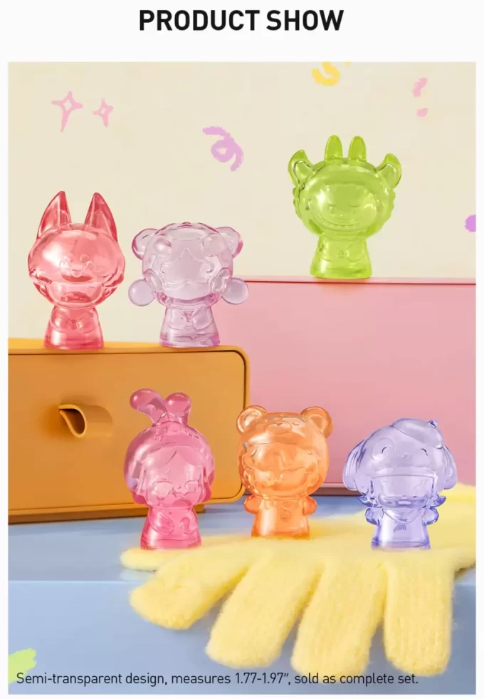 POP BEAN Pijama El Kuklası Serisi Kutu Seti