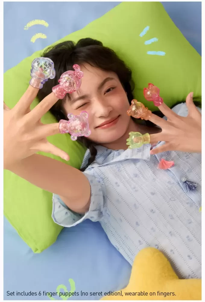 POP BEAN Pijama El Kuklası Serisi Kutu Seti