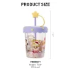 POP BEAN Pijama Partisi Çift Katmanlı Pipetli Bardak