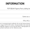 POP BEAN Pijama Partisi Kayar Delikli Telefon Kılıfı
