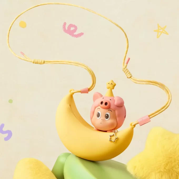 POP BEAN Pijama Partisi Parıltısı Silikon Çapraz Çanta