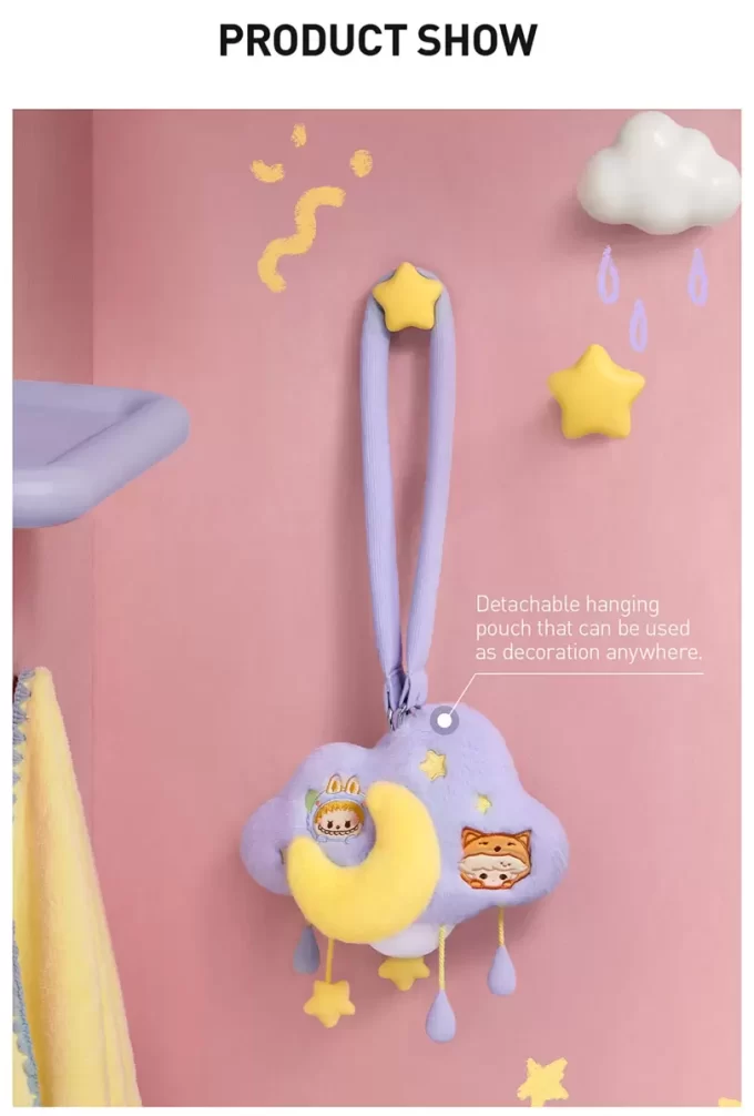 POP BEAN Pijama Partisi Peluş Bulut Gece Lambası