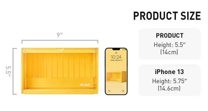 POP MART MİNİ Sergileme Kabı