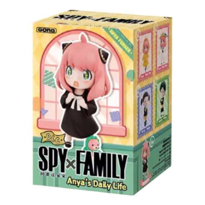 Pop Mart SPY X FAMILY Anya’s Everyday DLC Figürleri Mühürlü Kutu (1 Kör Kutu)