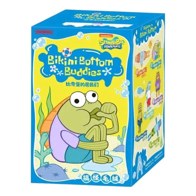 Pop Mart x Bikini Bottom Buddies Peluş Mühürlü Kutu (1 Kör Kutu)