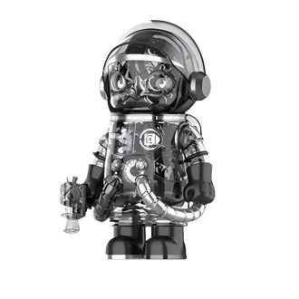 Pop Mart x CLOT Mega Space Molly Black Alienegra Seti %400