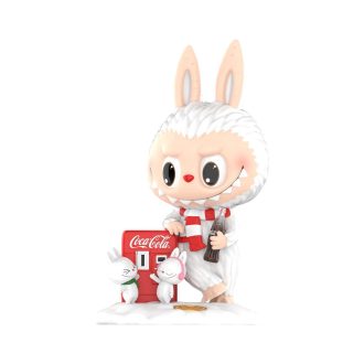 Pop Mart x Coca-Cola The Monsters Labubu Figürü “Küçük Kardan Adam”