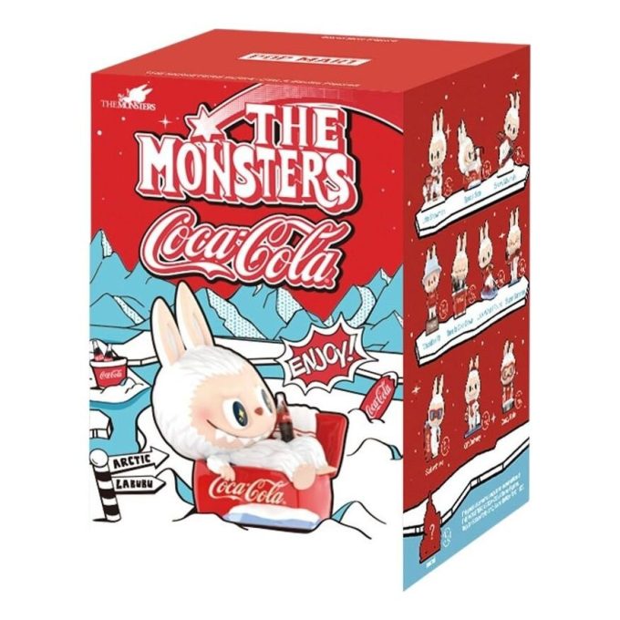 Pop Mart x Coca-Cola The Monsters Labubu Figürü Mühürlü Kutu (1 Kör Kutu)