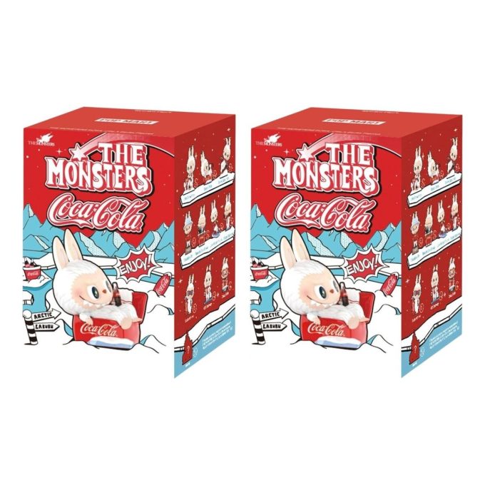 Pop Mart x Coca-Cola The Monsters Labubu Figürü Mühürlü Kutu (2 Kör Kutu)