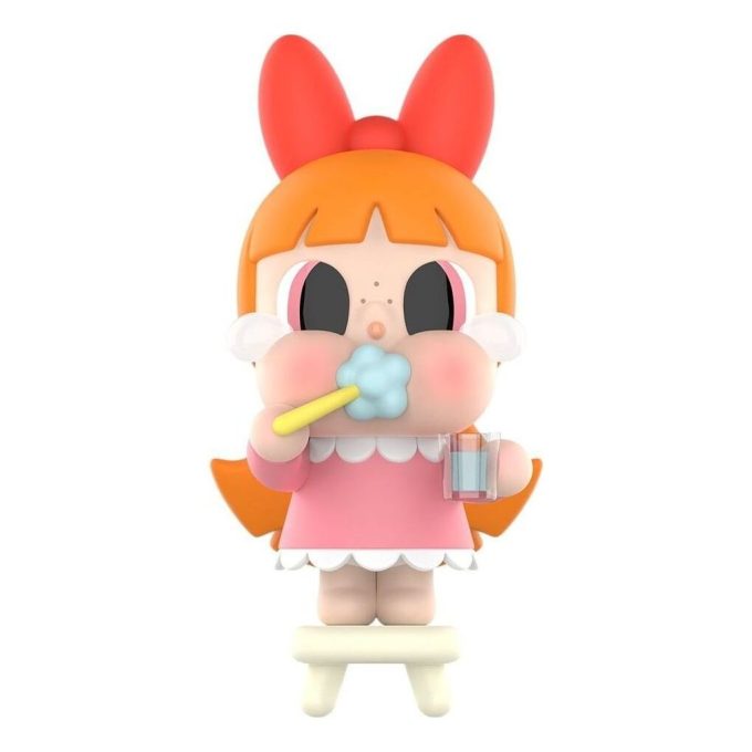 Pop Mart x Powerpuff Girls CryBaby Vinil Figürleri “Diş Fırçalama Çiçek Açması”