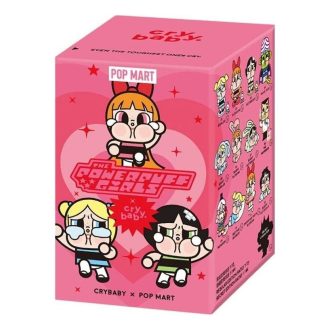 Pop Mart x Powerpuff Girls CryBaby Vinil Figürleri Mühürlü Kutu (1 Kör Kutu)