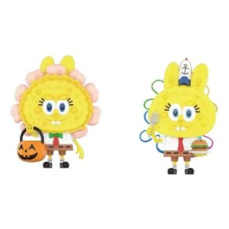 Pop Mart x Sünger Bob Canavarlar Labubu “Jack O Lantern ve Ace Chef”