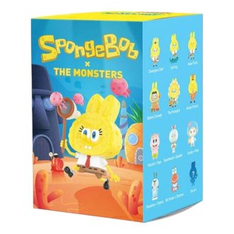 Pop Mart x Sünger Bob Canavarlar Labubu Mühürlü Kutu (1 Kör Kutu)