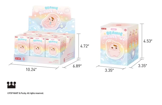 PUCKY BEANIE BUBBLE UP SERİSİ – Peluş Kolye Kör Kutu