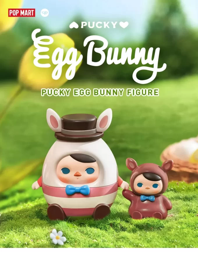 PUCKY Yumurta Tavşanı Figürü