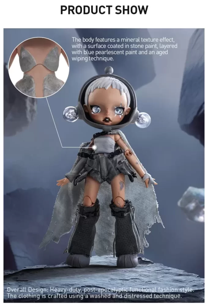SKULLPANDA × HAMCUS 1/6 Aksiyon Figürü
