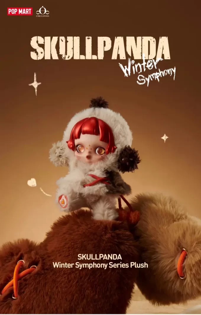 SKULLPANDA Kış Senfonisi Serisi Peluş