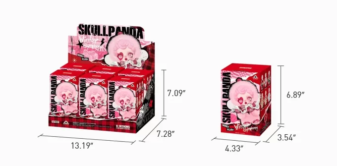 SKULLPANDA Kış Senfonisi Serisi Peluş