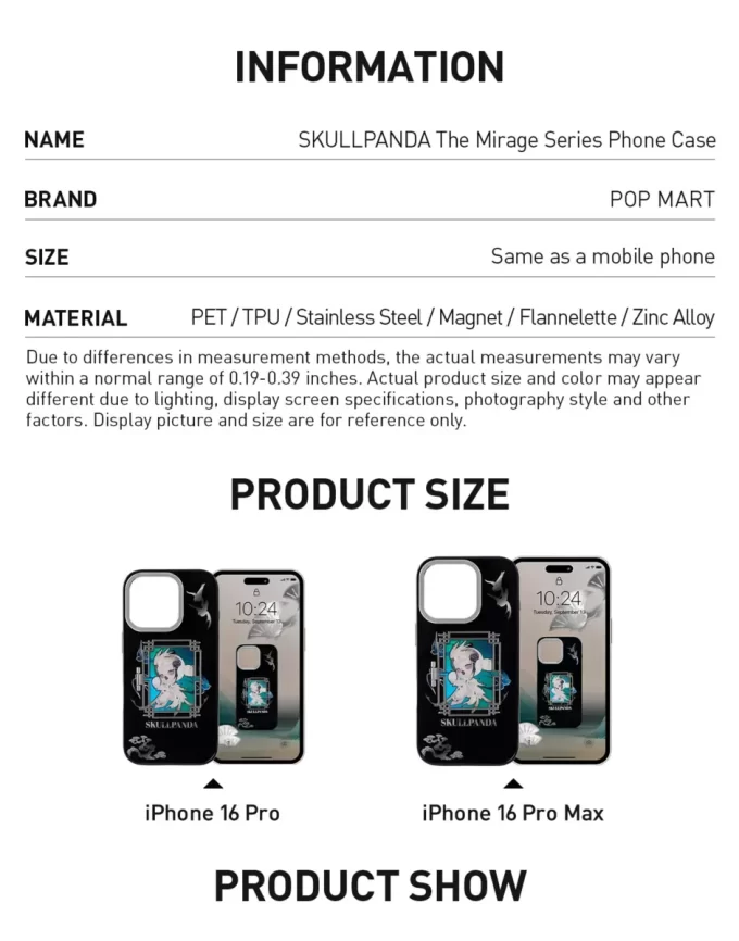 SKULLPANDA Mirage Serisi Telefon Kılıfı