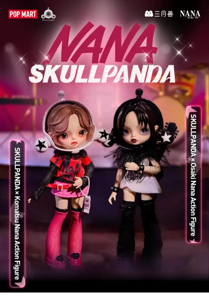 SKULLPANDA × NANA Aksiyon Figürü