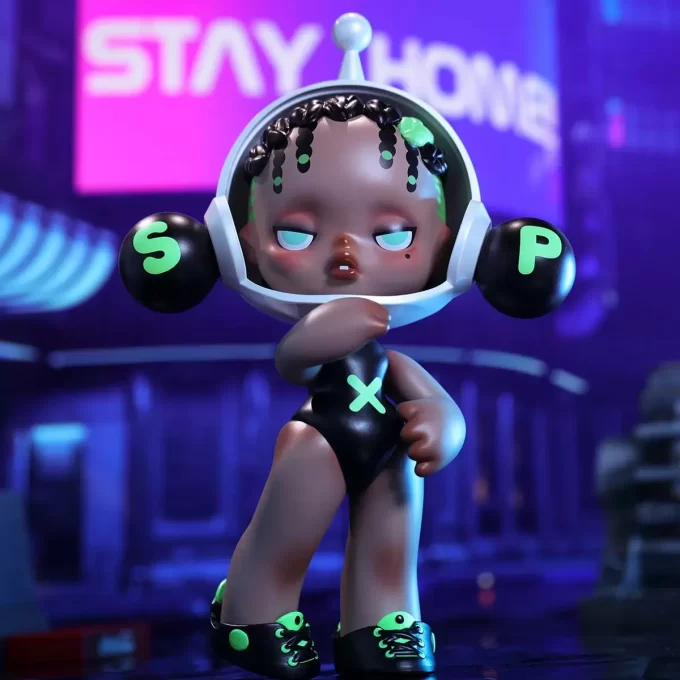 SKULLPANDA OOTD Vahşi Yeşil Figürin