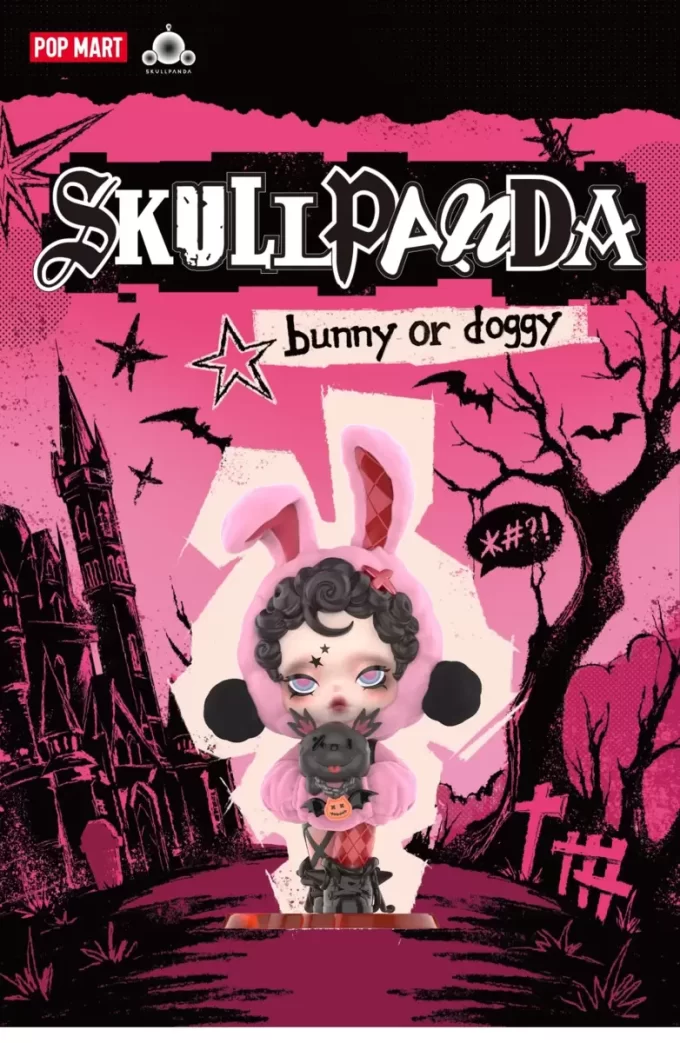 SKULLPANDA Tavşan veya Köpek Figürü