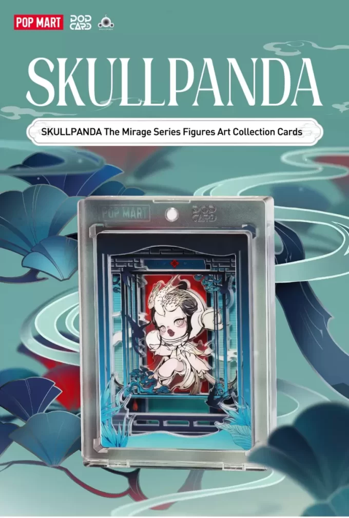 SKULLPANDA The Mirage Serisi Figür Sanat Koleksiyonu Kartları