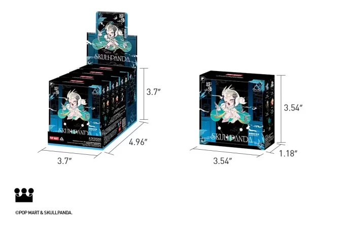 SKULLPANDA The Mirage Serisi Göğüs İğnesi