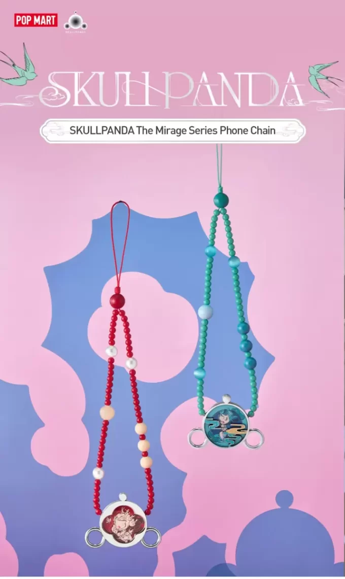 SKULLPANDA The Mirage Serisi Telefon Zinciri