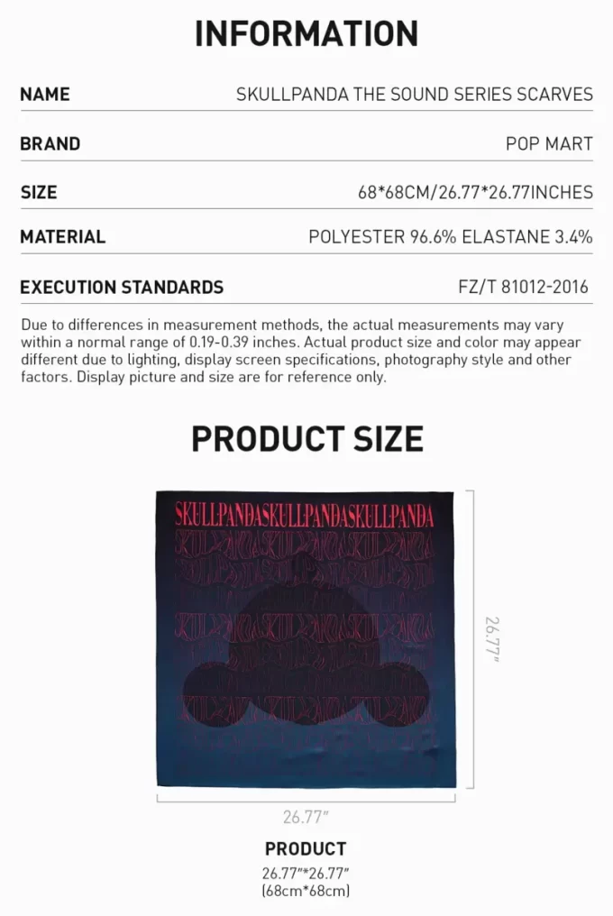 SKULLPANDA The Sound Serisi Atkılar (The Equilibrium) (The Admiration)