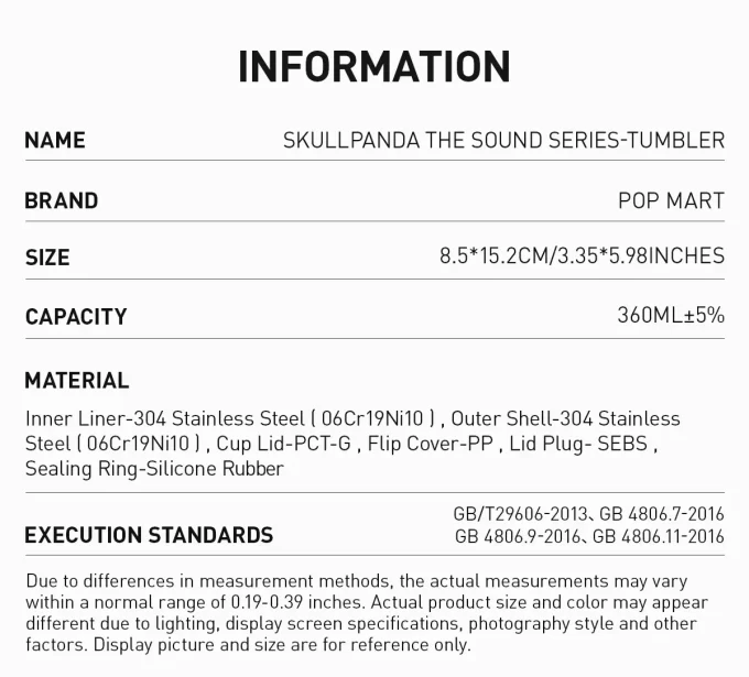 SKULLPANDA The Sound Serisi – Bardak