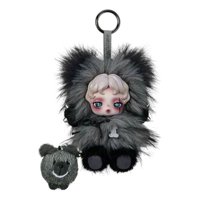 Skullpanda You Found Me Peluş Bebek Kolye “Buddy Doggie” Gizli Sürümü