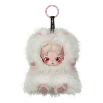 Skullpanda You Found Me Peluş Bebek Kolye “Ghostie”