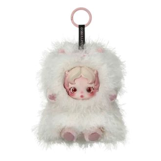 Skullpanda You Found Me Peluş Bebek Kolye “Ghostie”