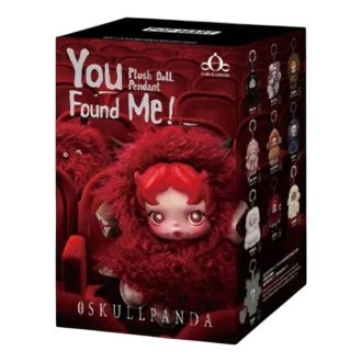 Skullpanda You Found Me Peluş Bebek Kolye Mühürlü Kutu (1 Kör Kutu)