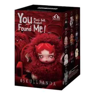 Skullpanda You Found Me Peluş Bebek Kolye Mühürlü Kutu (1 Kör Kutu)