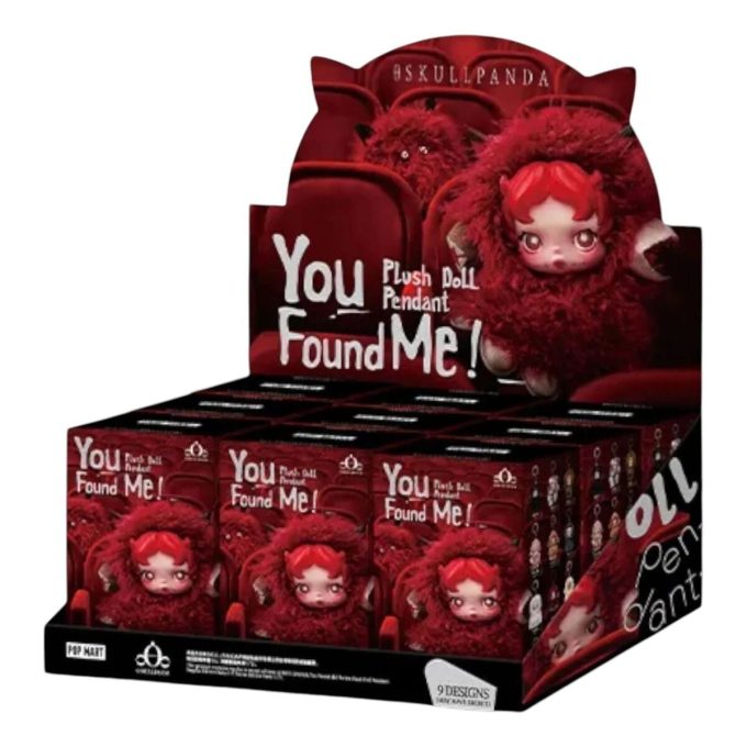 Skullpanda You Found Me Peluş Bebek Kolye Mühürlü Kutu (9 Kör Kutu)