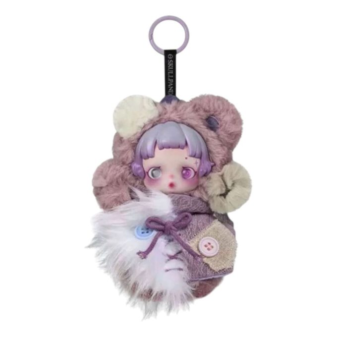 Skullpanda You Found Me Peluş Bebek Kolye “Ratty Bear”